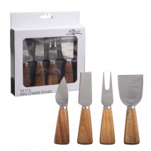 Pizzazz Mini Cheese Knives 4pc Set