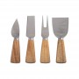 Pizzazz Mini Cheese Knives 4pc Set