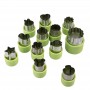 Appetito Fruit & Vegetable Cutters 12pc