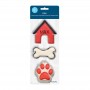 R&M Dog Cookie Cutter Set 3pc