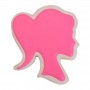 Doll Head Cookie Cutter 9cm (Fuschia)