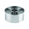 Chef Inox Stainless Steel Doughnut Cuter - 63mm