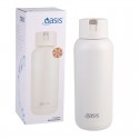 Oasis Ceramic Lined Triple Wall Insulated Moda Bottle - 1L - Alabaster