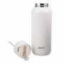 Oasis Ceramic Lined Triple Wall Insulated Moda Bottle - 1L - Alabaster