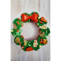 Christmas Wreath Cake Class