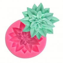 Silicone Mould Poinsettia Christmas 1cav