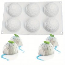Silicone Mould Igloo 6 cavity