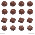 Roberts Chocolate Mould - Assorted Deep Fill Diamond Shapes