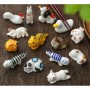 Assorted Whimsical Ceramic Chop Rest 1pc