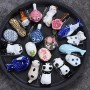 Assorted Whimsical Ceramic Chop Rest 1pc