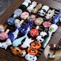 Assorted Whimsical Ceramic Chopstick Rest 1pc