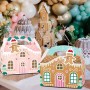 Gingerbread House Treat Box w tag/string