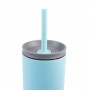 Oasis Super Sipper w Straw 600ml IsBlue