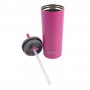 Oasis Super Sipper w Straw 600ml Fuchsia