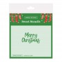 Sweet Sticks Christmas Script Stencil