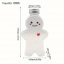 Gingerbread Man Shaped Bottle 500ml