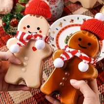 Gingerbread Man Shaped Bottle 500ml