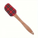 Silicone Spatula 23cm - Christmas Tartan