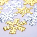 Acrylic Topper Snowflake Gold 1pc