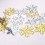 Acr Top Snowflake Gold 1pc