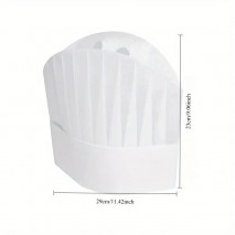 Disposable Paper Chef Hat 1pc