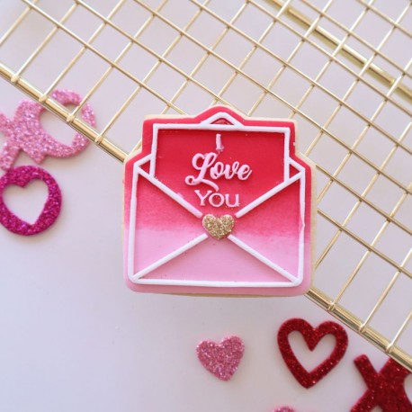 CCC Mini Love Letter Cutter & Debosser Set