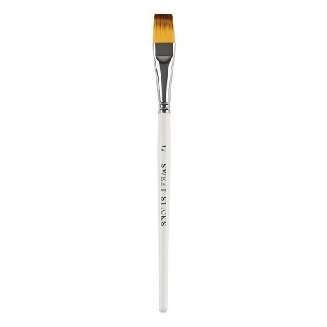 Sweet Sticks Flat Paint Brush Number 12