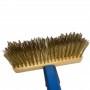 KH Amore Wood Oven Brush Rectangle 6x19cm Brush with 190cm Handle