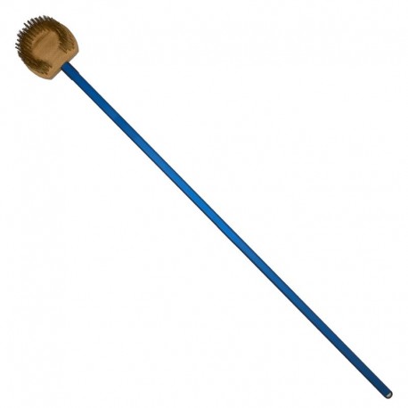 KH Amore Wood Oven Brush Round 18cm Brush with 150cm Handle