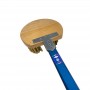 KH Amore Wood Oven Brush Round 18cm Brush with 150cm Handle