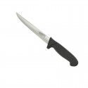 KH Kharve Boning Knife Straight and Wide Blade 15cm - Black