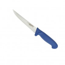 KH Kharve Boning Knife Straight and Wide Blade 15cm - Blue