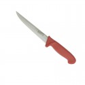 KH Kharve Boning Knife Straight with Wide Blade 15cm - Red