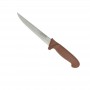 KH Kharve Boning Knife Straight with Wide Blade 15cm - Brown