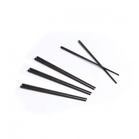 G&T Satin Black Chopsticks 4 sets