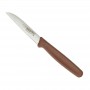 KH Kharve Paring Knife European 8cm - Brown