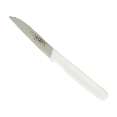 KH Kharve Paring Knife European 8cm - White