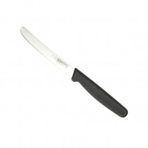 KH Kharve Utility Knife Serrated 10cm - Black