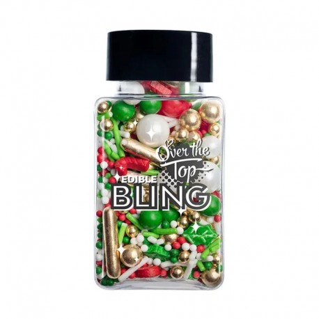 Over The Top Bling Xmas Luxury Sprinkles Mix 65g