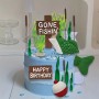 Cake Topper Fishing Themed 17pcs