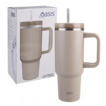 Oasis SS Dbl Wall Commuter 1.2l  Latte