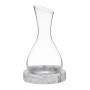 Davis & Waddell Nuvolo Decanter & Marble Base 15x15x30cm/1L