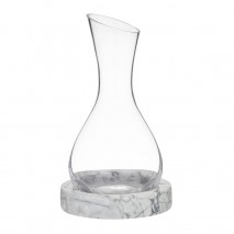 Davis & Waddell Nuvolo Decanter & Marble Base 15x15x30cm/1L