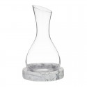 Davis & Waddell Nuvolo Decanter & Marble Base 15x15x30cm/1L