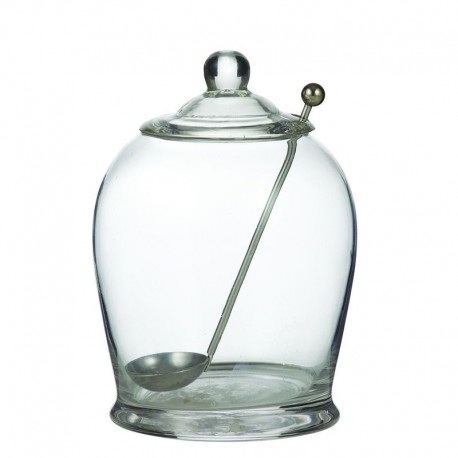 Davis & Waddell Olive Jar & Spoon