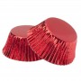 Roberts Mini Foil Cupcake Cases Red - 30 Pack