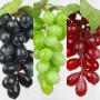 Artificial Grapes Red 1 Bunch