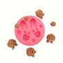 Silicone Mould Roses 16 cavity Lge & Sml