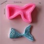 Silicone Mould Mermaid Tail 6.9x3.7cm