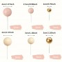 Cake Topper balls Nude Tones 30pc